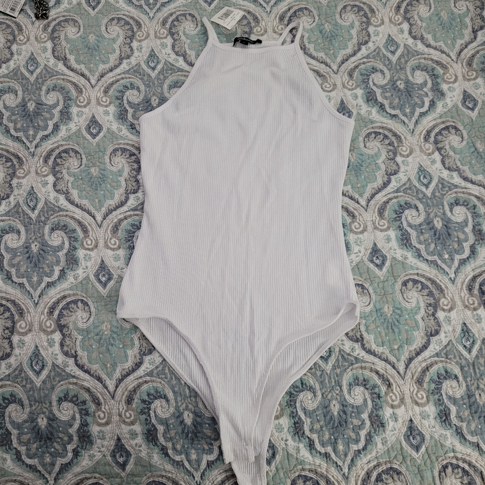 Ambiance Rib Knit Bodysuit - Picture 3 of 7